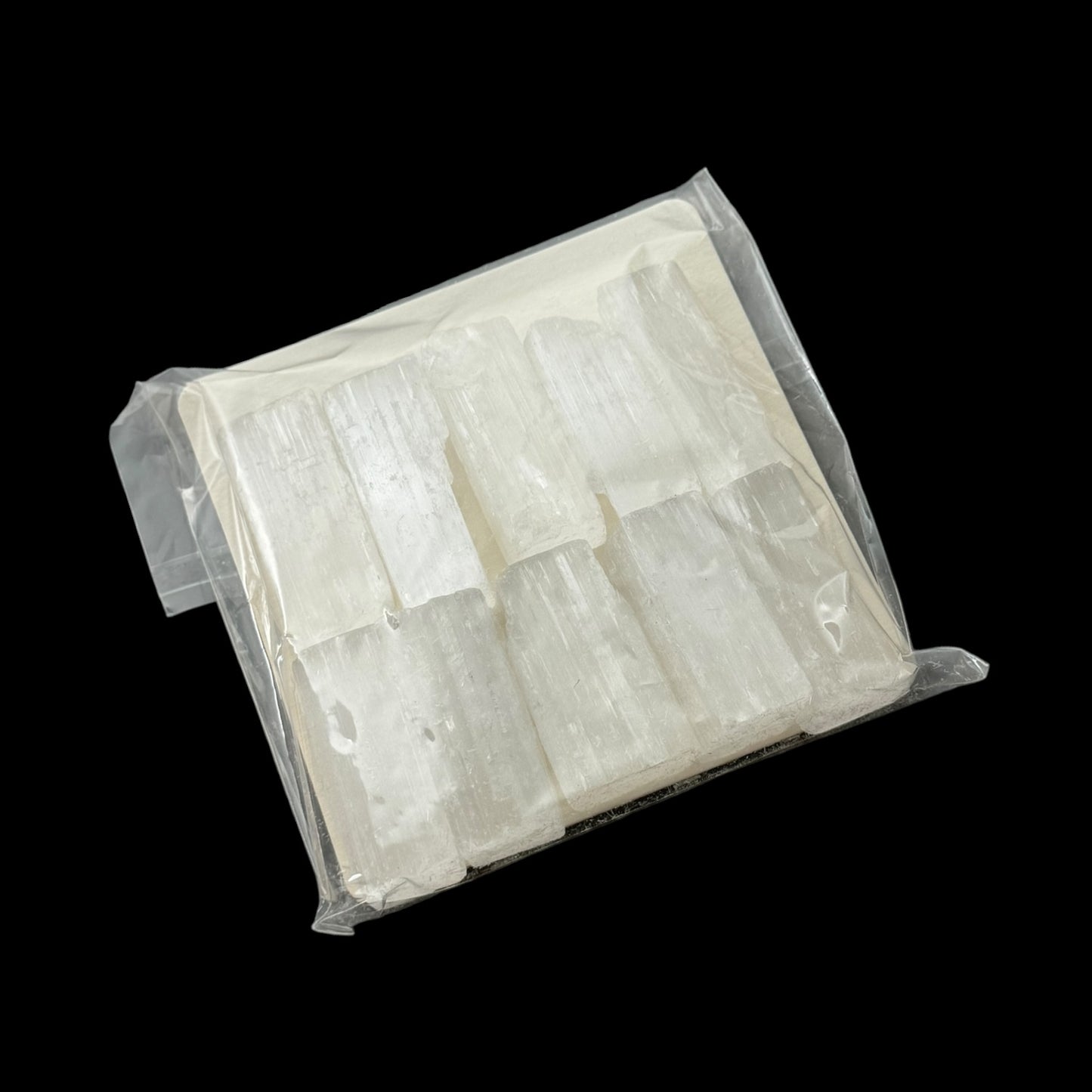 Selenite Crystal Rough Sticks Pack