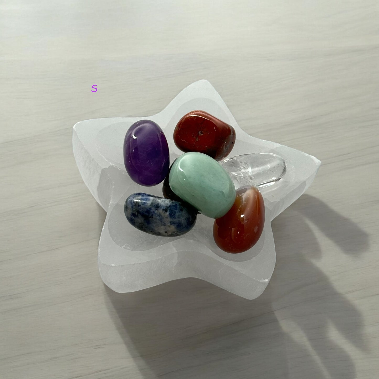 Star Selenite Crystal Bowl