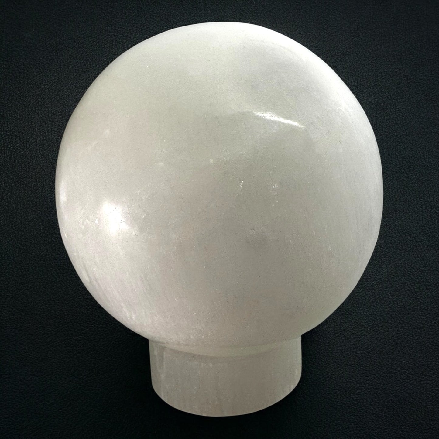 Sphere Selenite Crystal Light