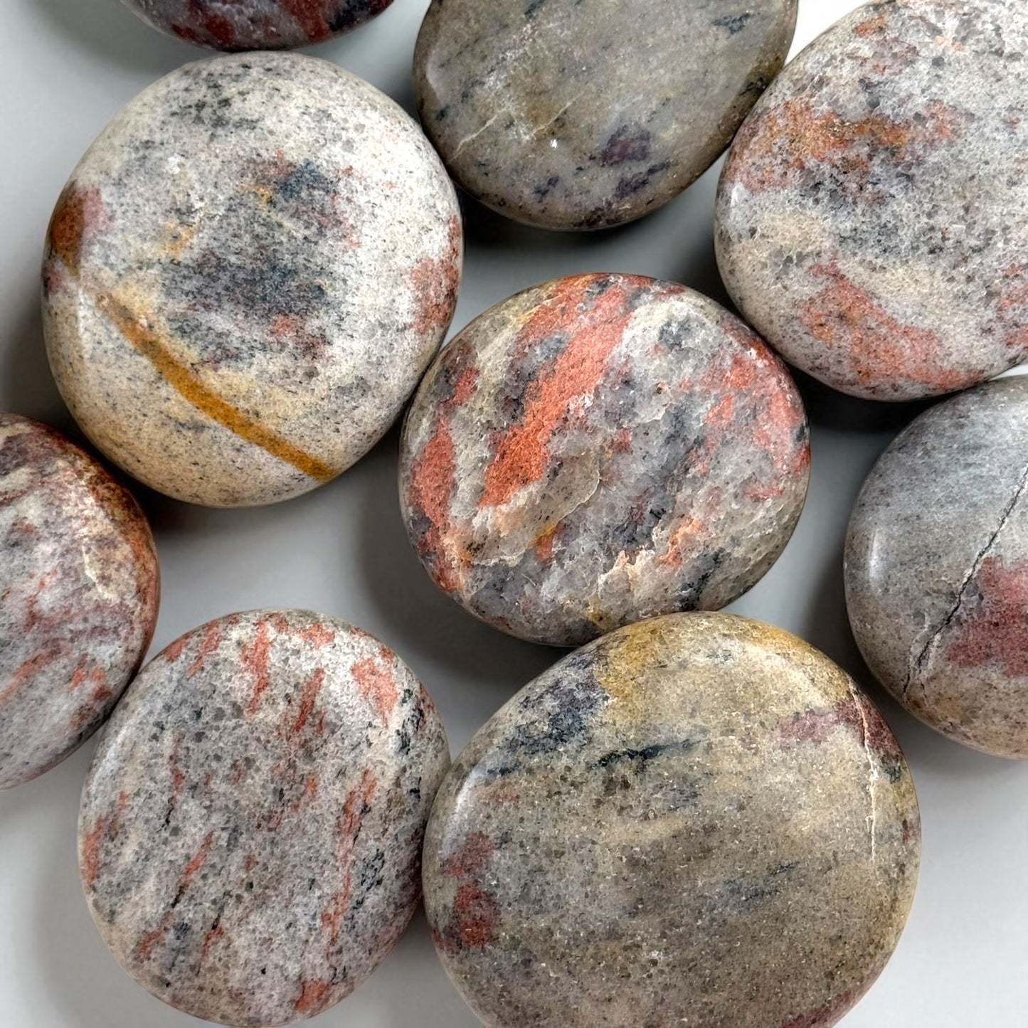 Sunstone Crystal Palm Stones