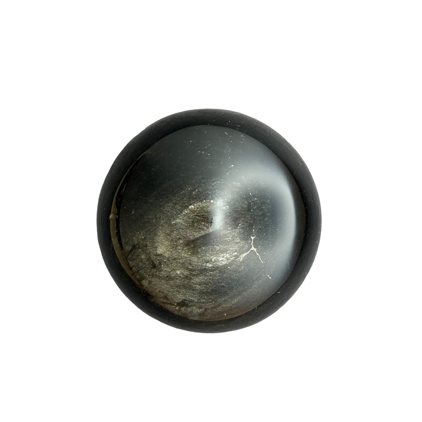 Gold Sheen Obsidian Crystal Sphere