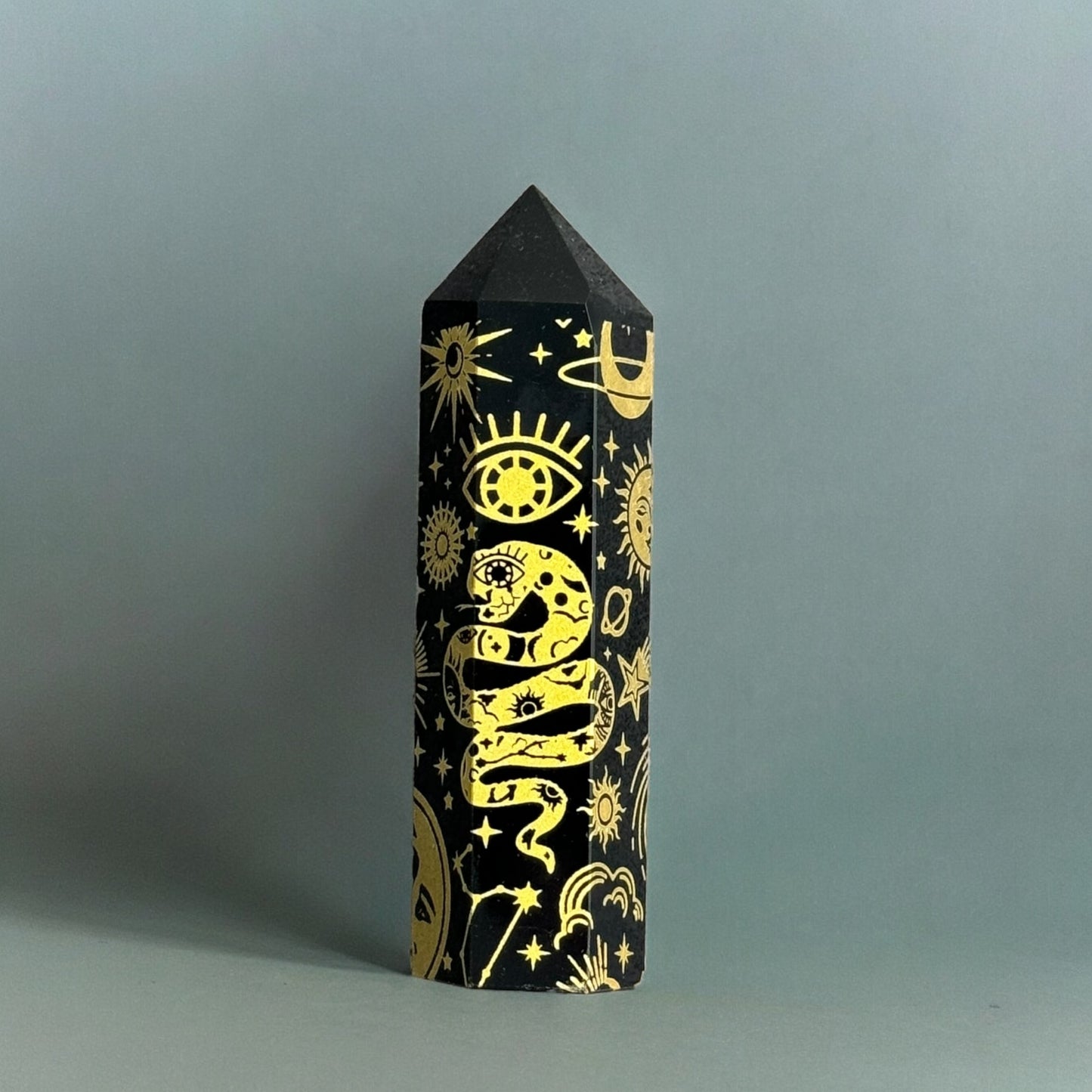 Obsidian Crystal Tower