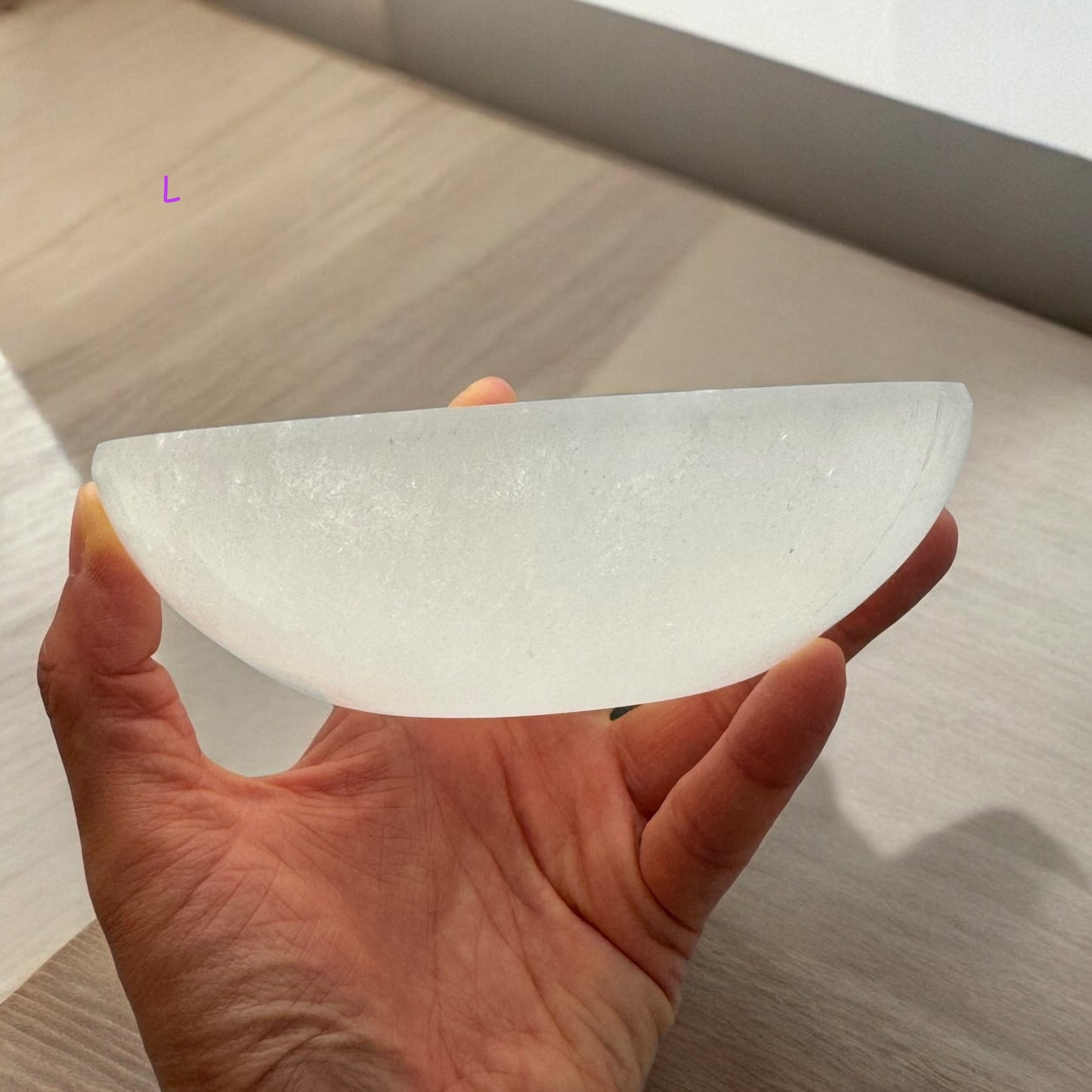 透石膏碗 圓形(中)