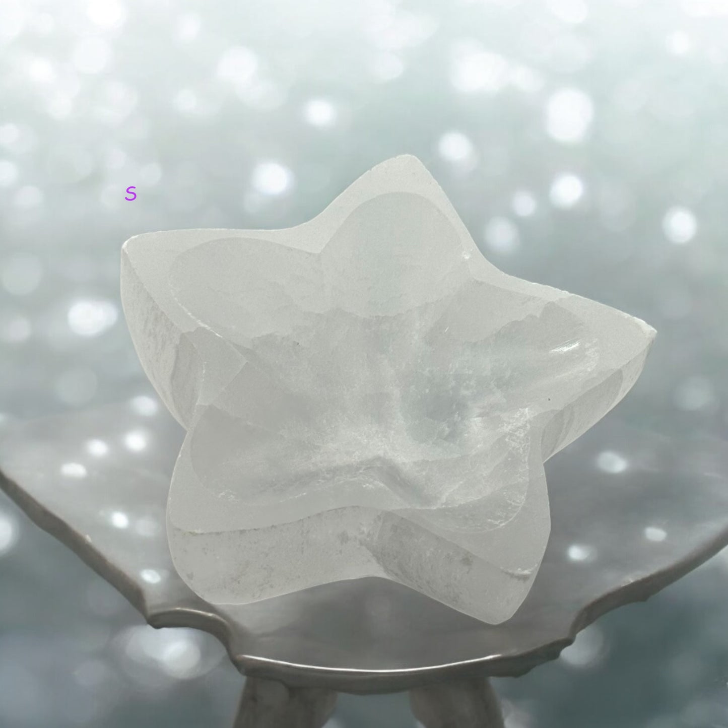 Star Selenite Crystal Bowl