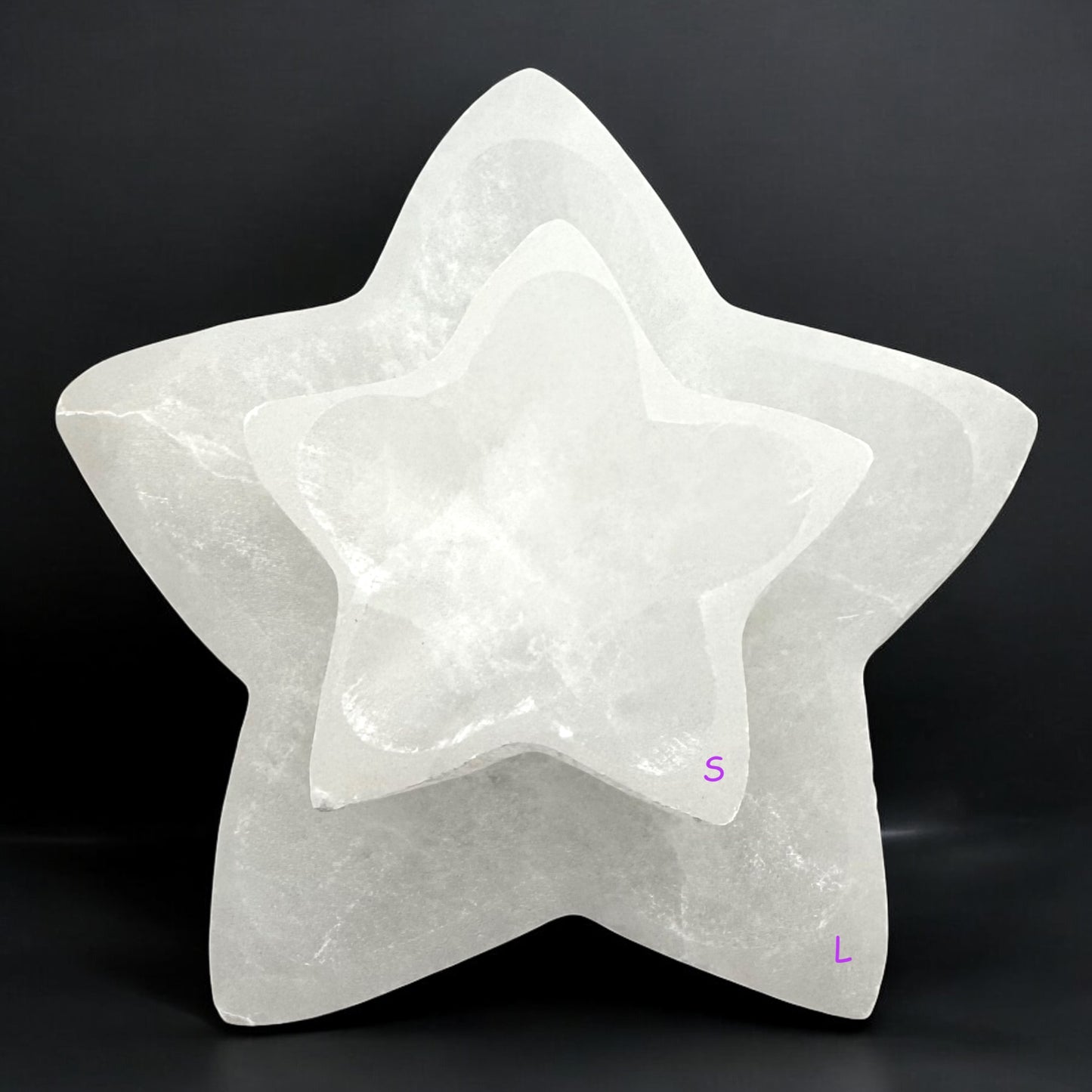 Star Selenite Crystal Bowl
