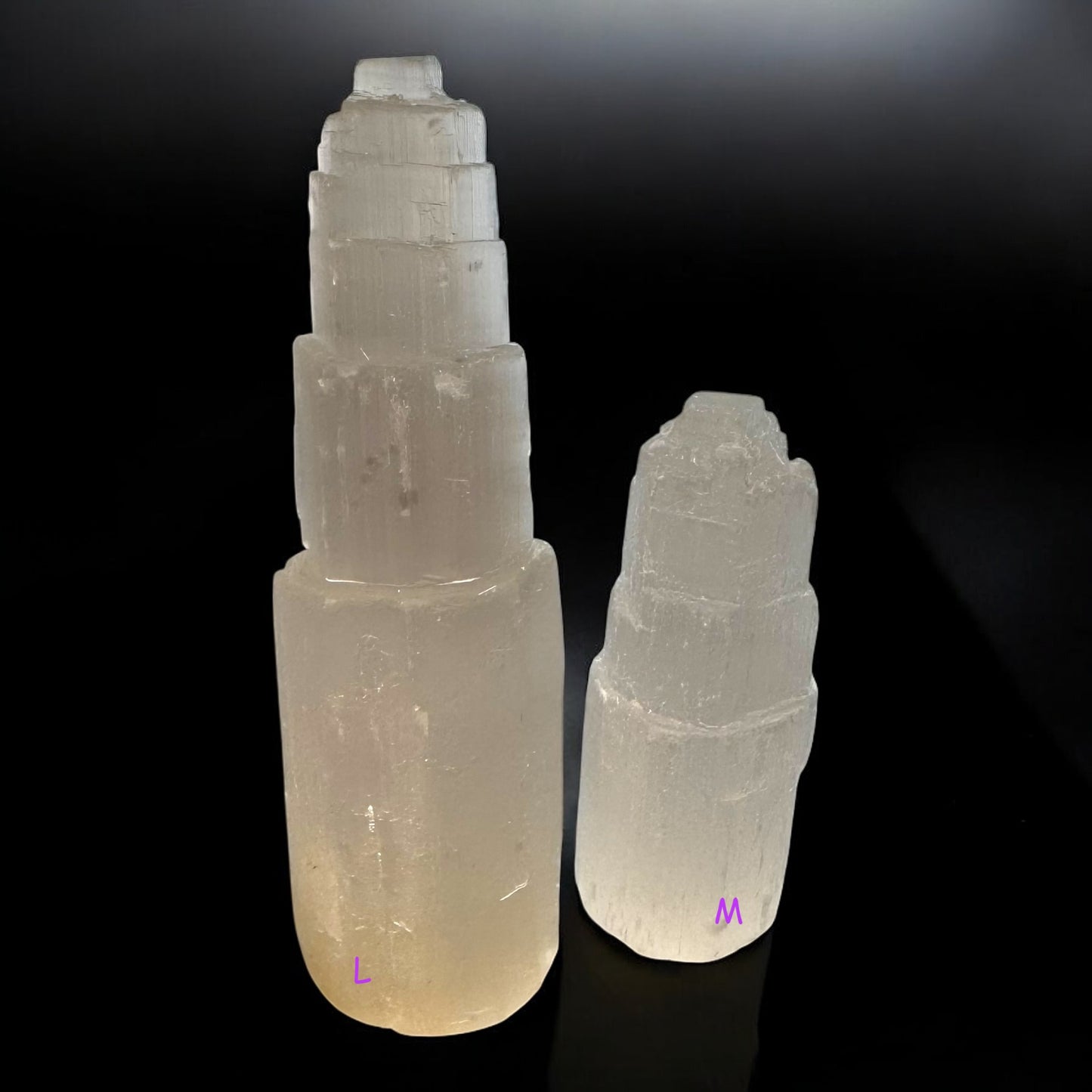 Selenite Crystal Rough Towers