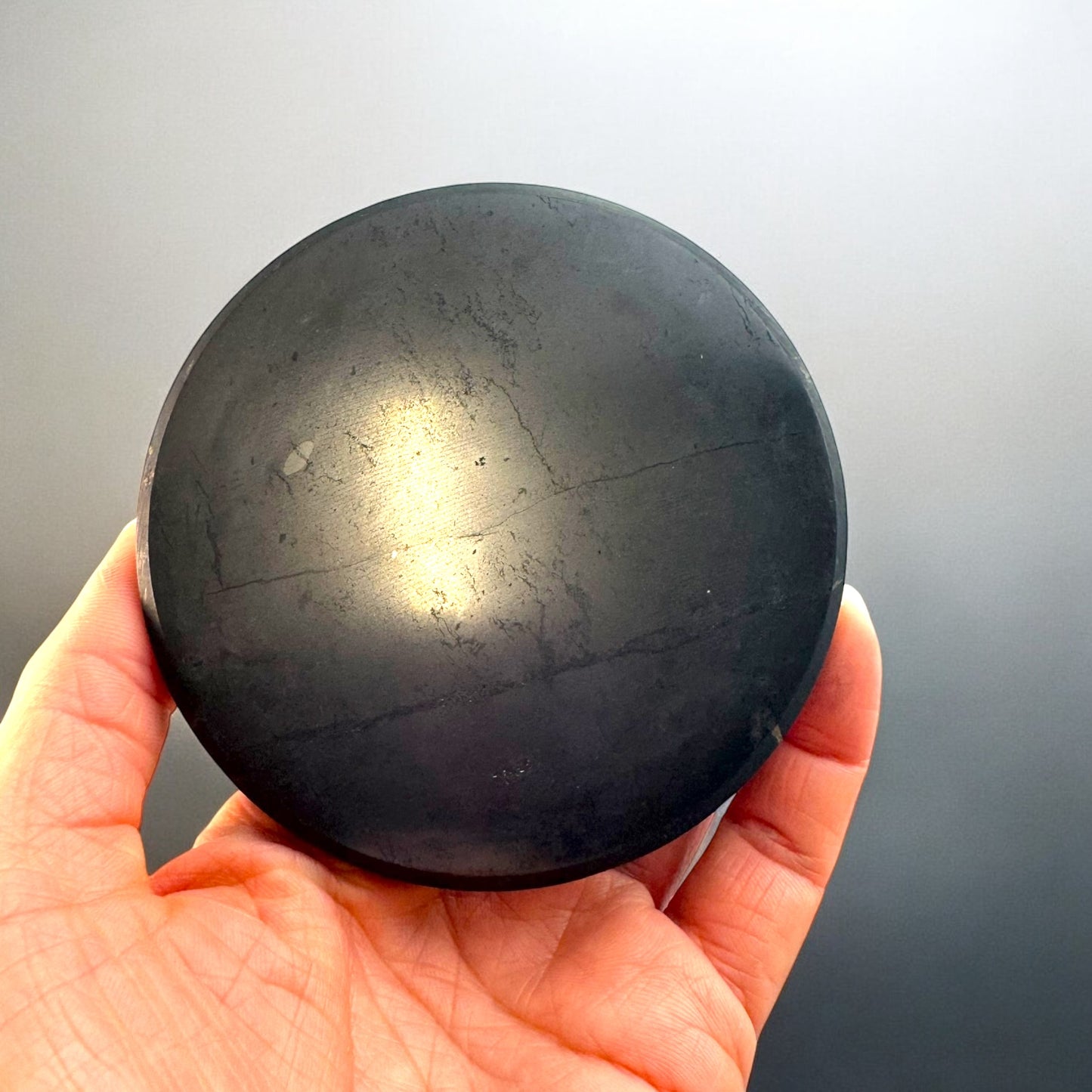 精英 Shungite 水晶圓盤