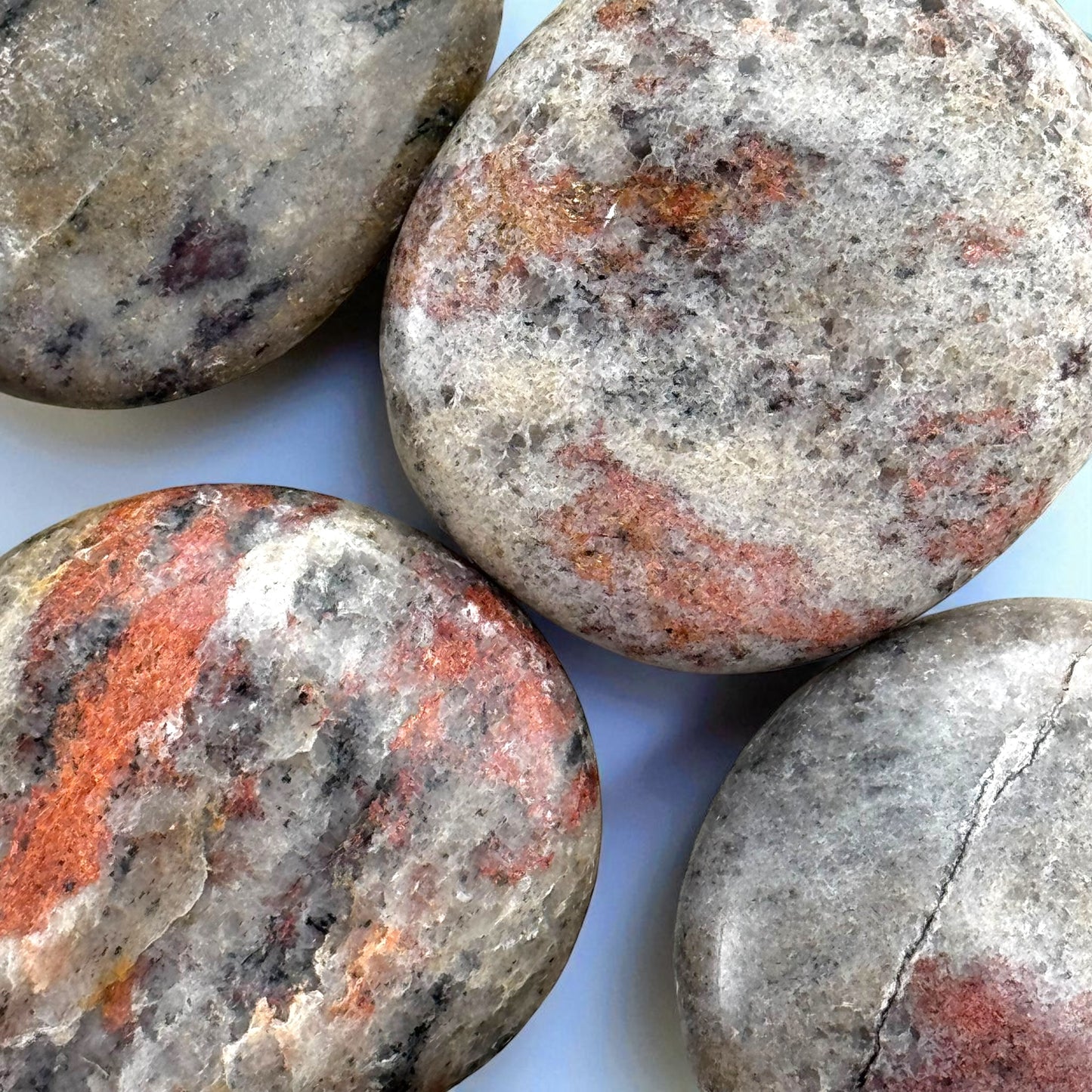 Sunstone Crystal Palm Stones