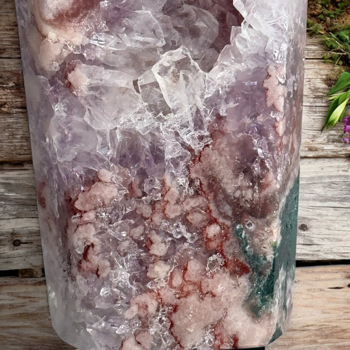 粉紅紫水晶塔 (S)