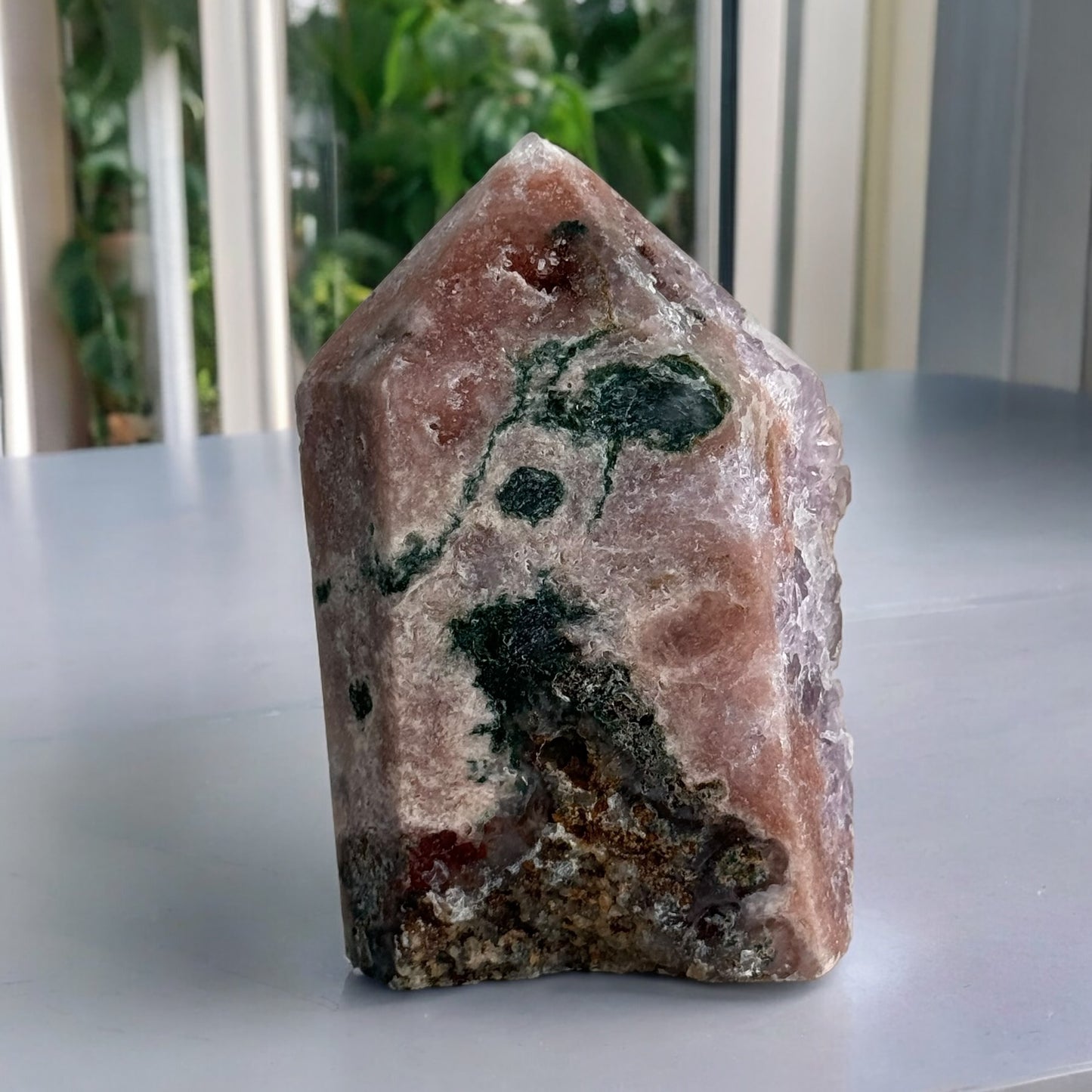粉紅紫水晶塔(男)