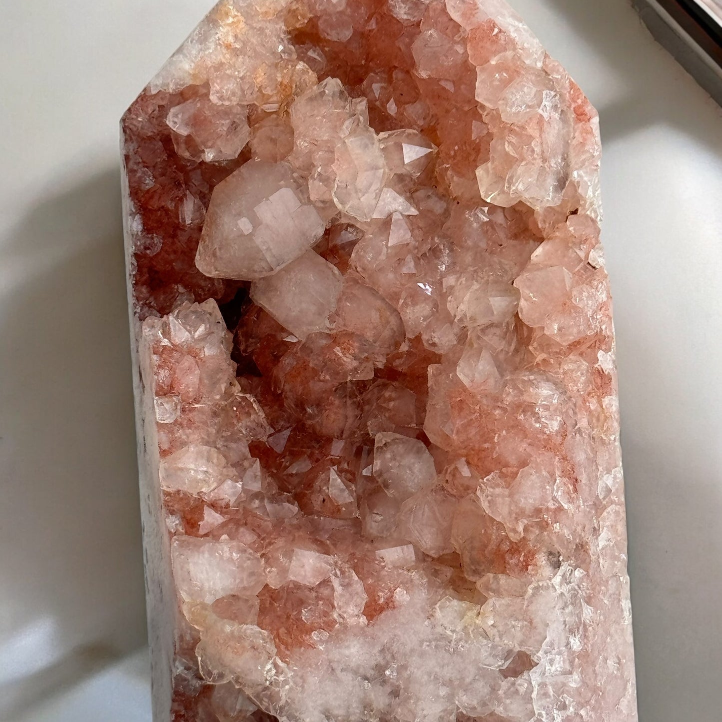 粉紅紫水晶塔(大)