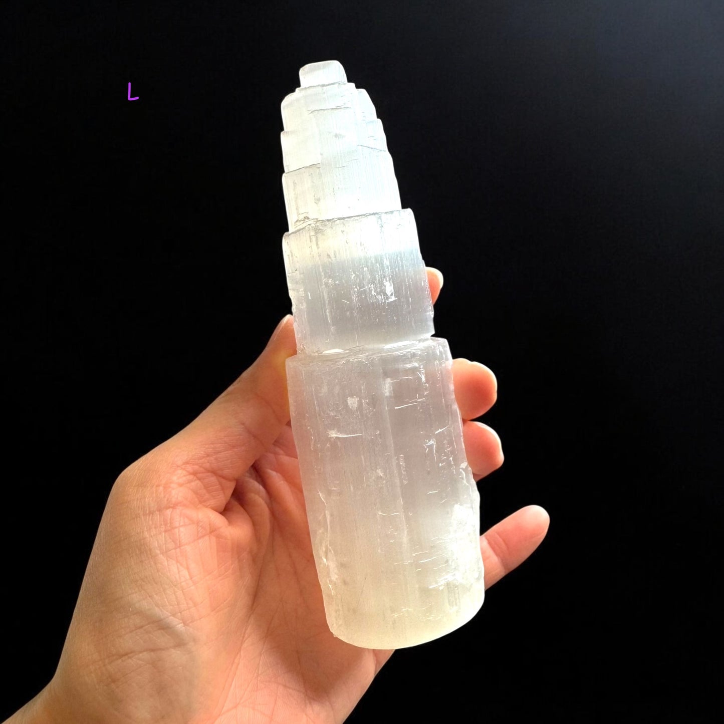 Selenite Crystal Rough Towers