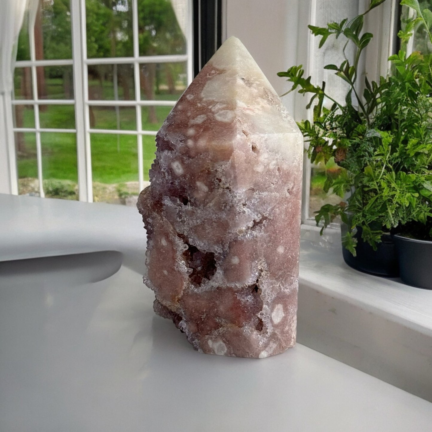 粉紅紫水晶塔(男)