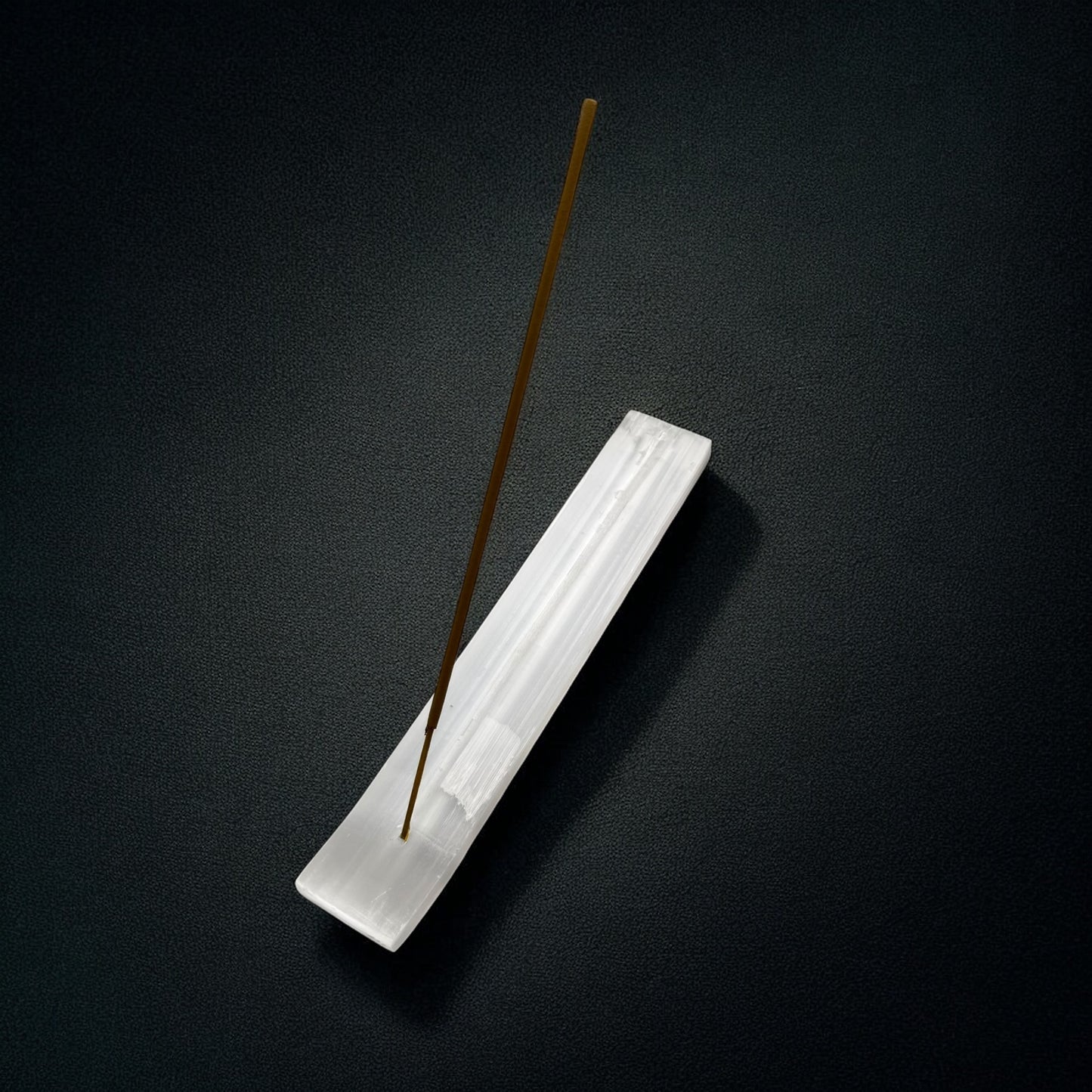 Selenite Crystal Incense Holder