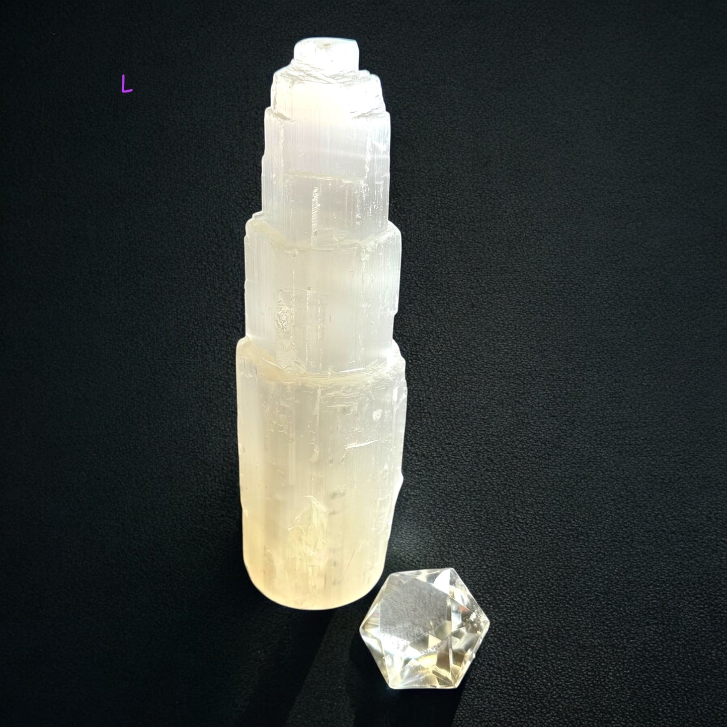 Selenite Crystal Rough Towers