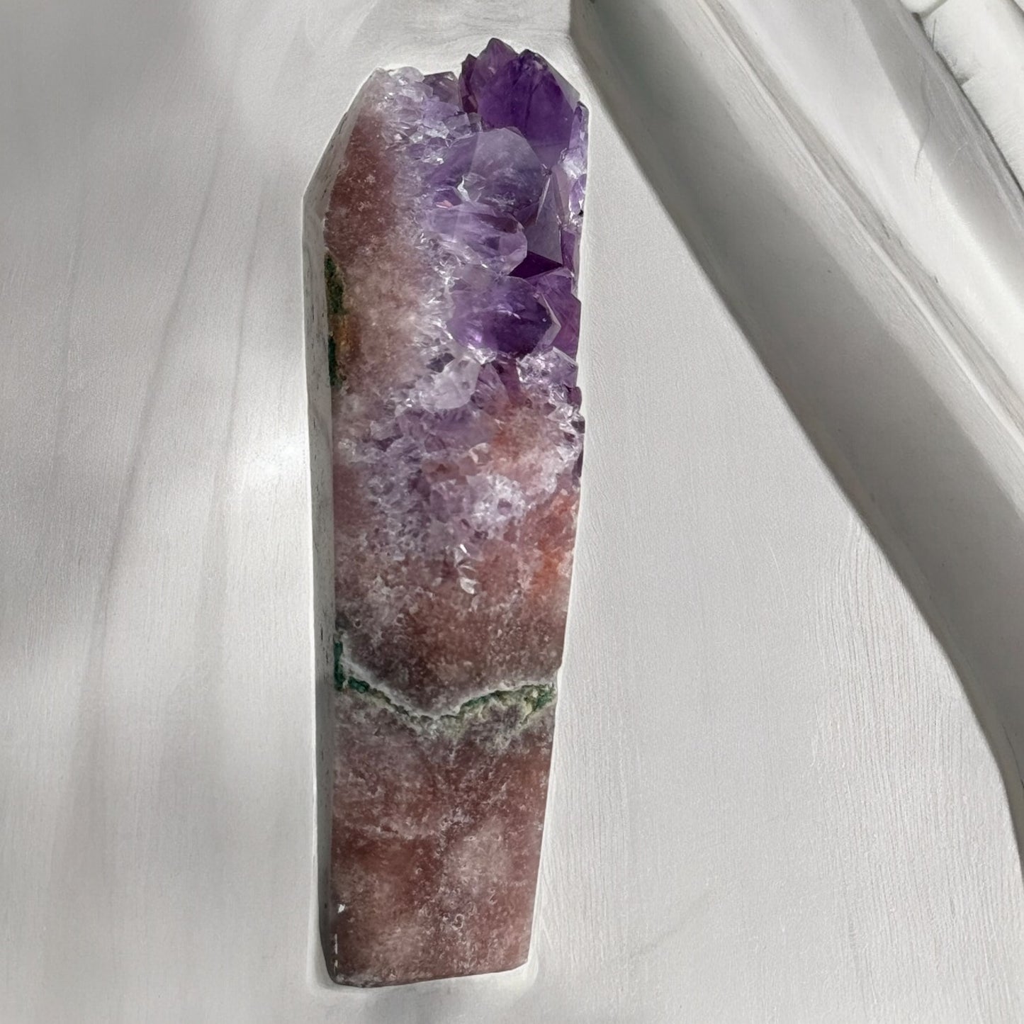 粉紅紫水晶塔(男)