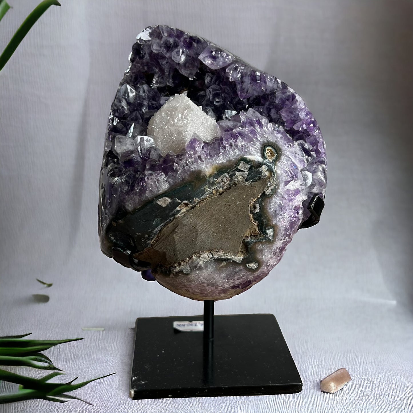 Amethyst Crystal with Stand (M)