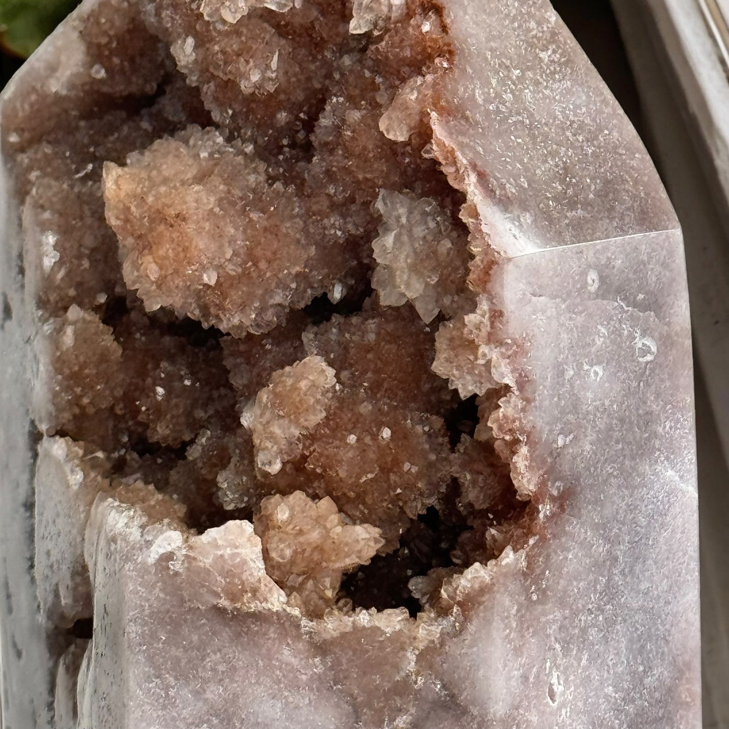 粉紅紫水晶塔 (XL)
