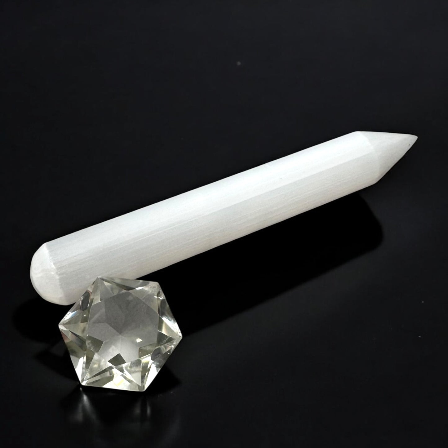 Selenite Crystal Spear