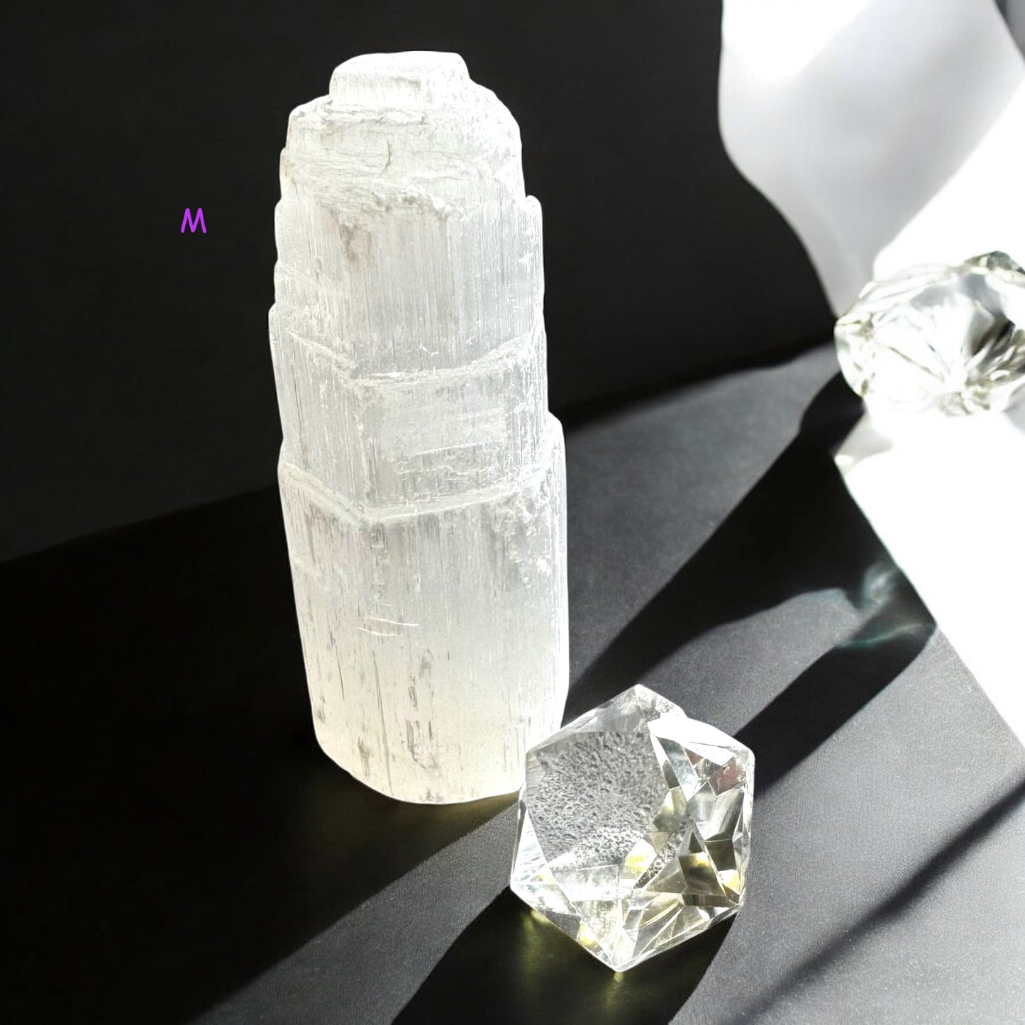 Selenite Crystal Rough Towers