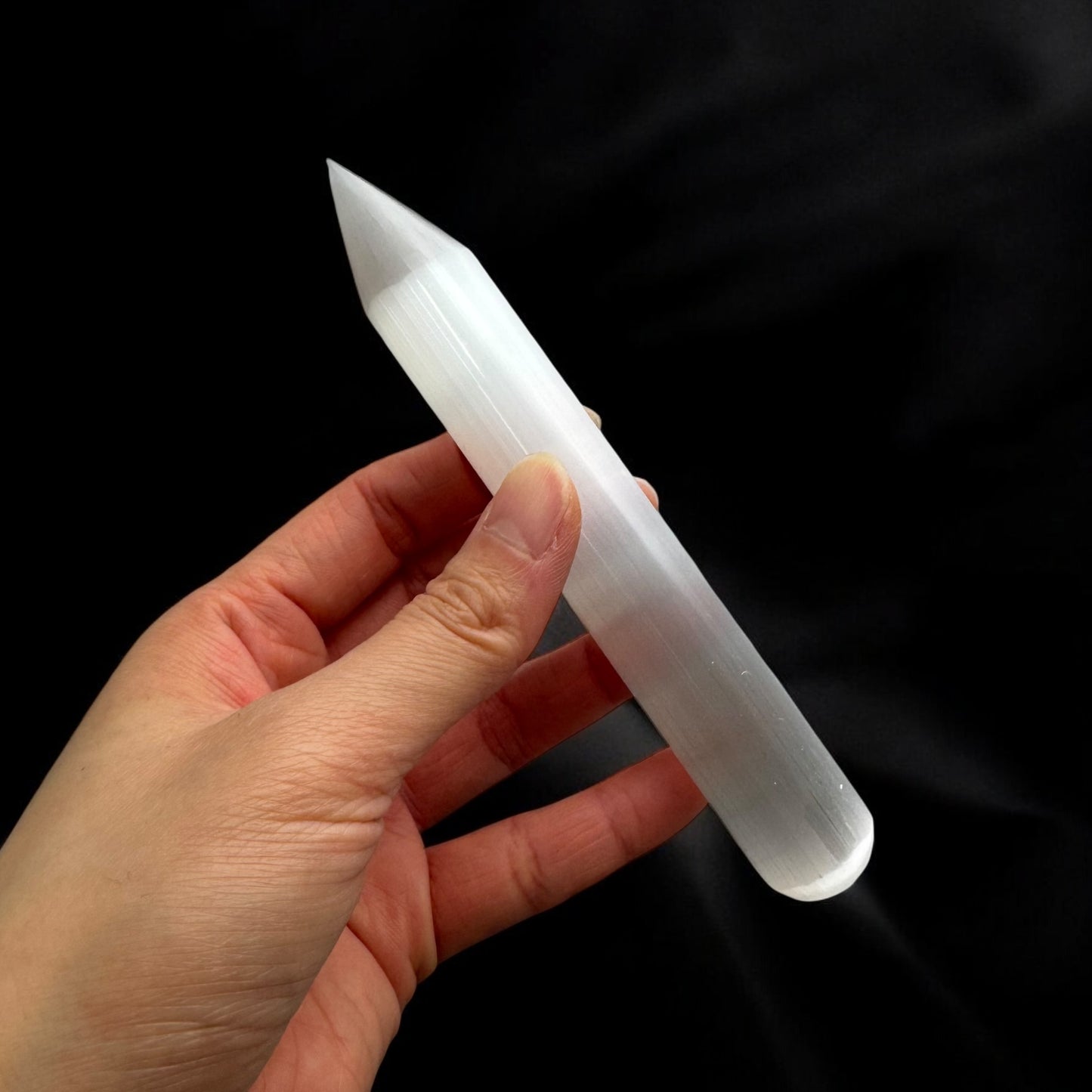 Selenite Crystal Spear