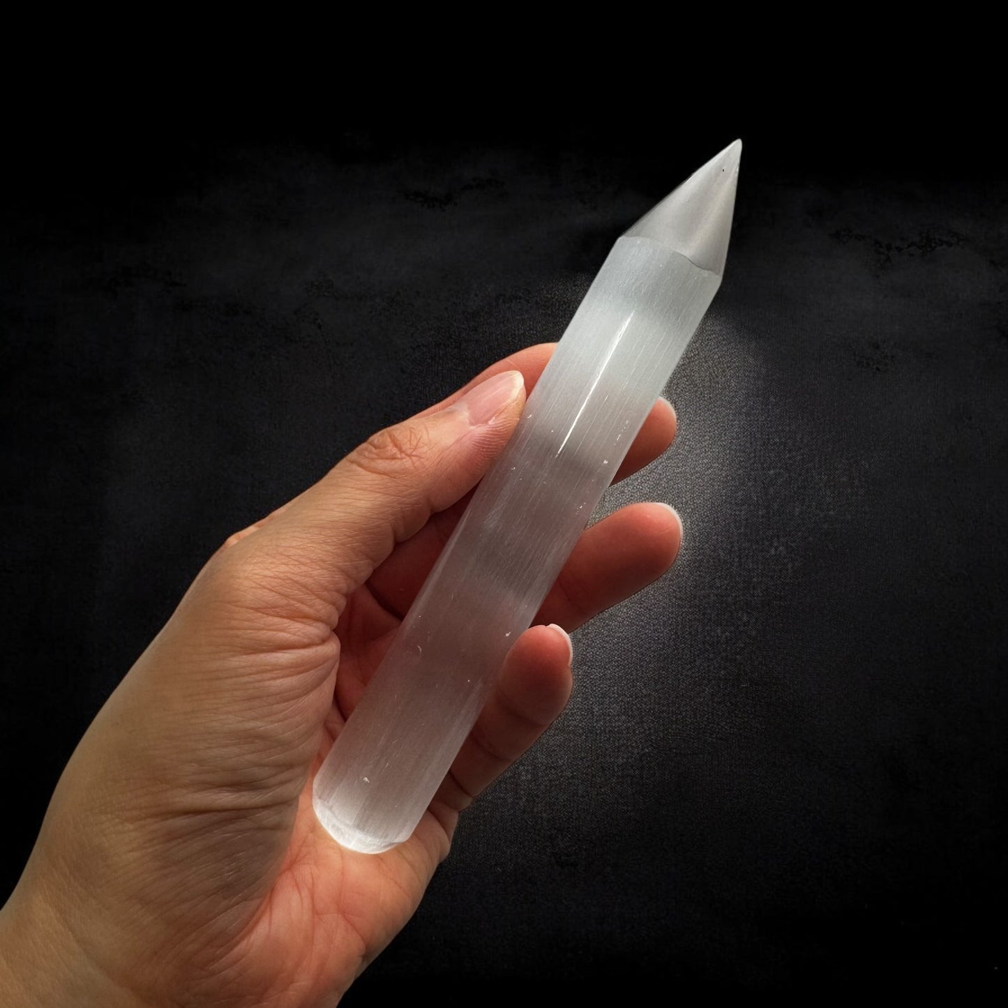 Selenite Crystal Spear