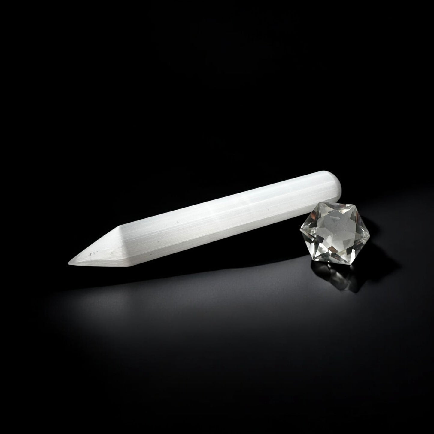 Selenite Crystal Spear