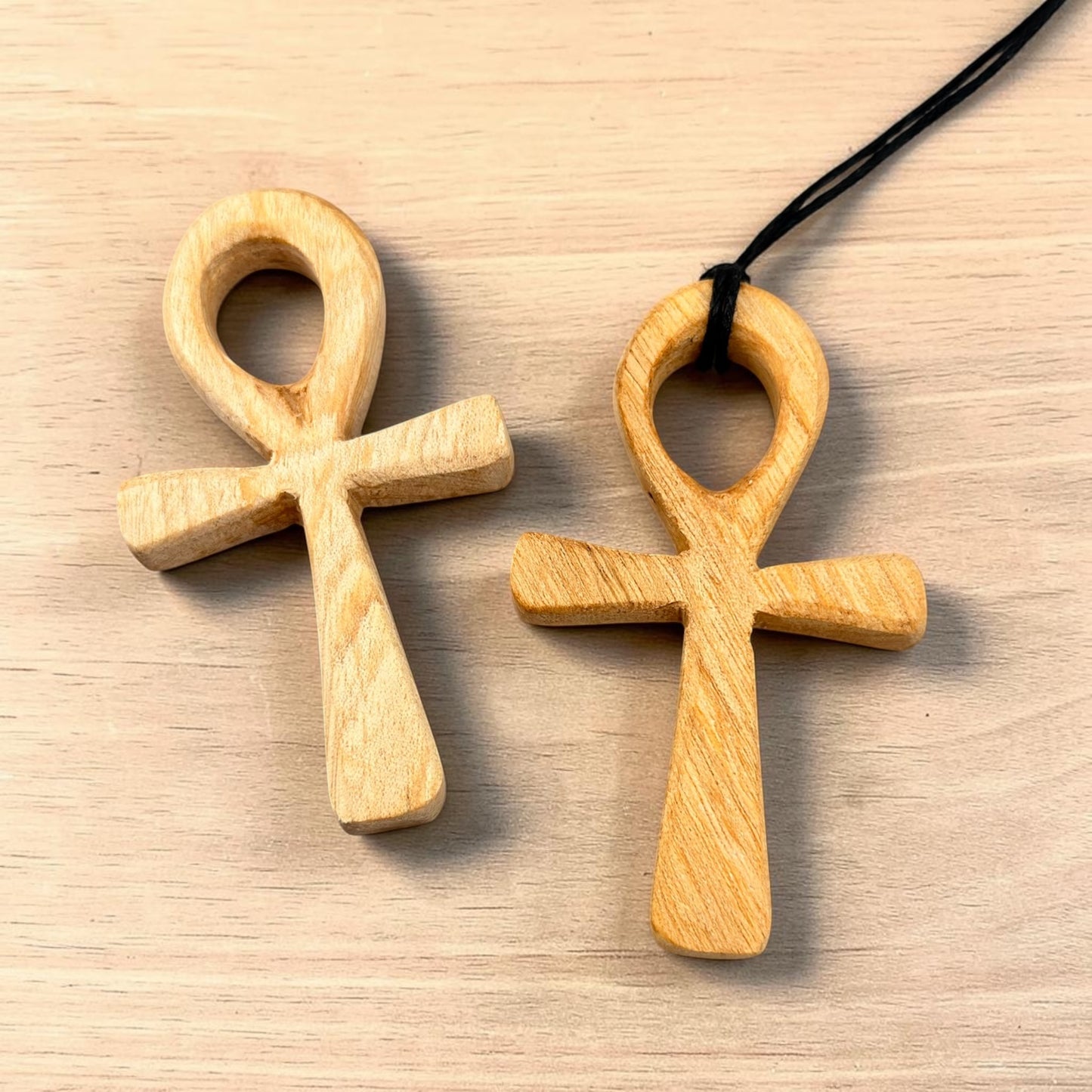 Palo Santo Hand Carved Ankh