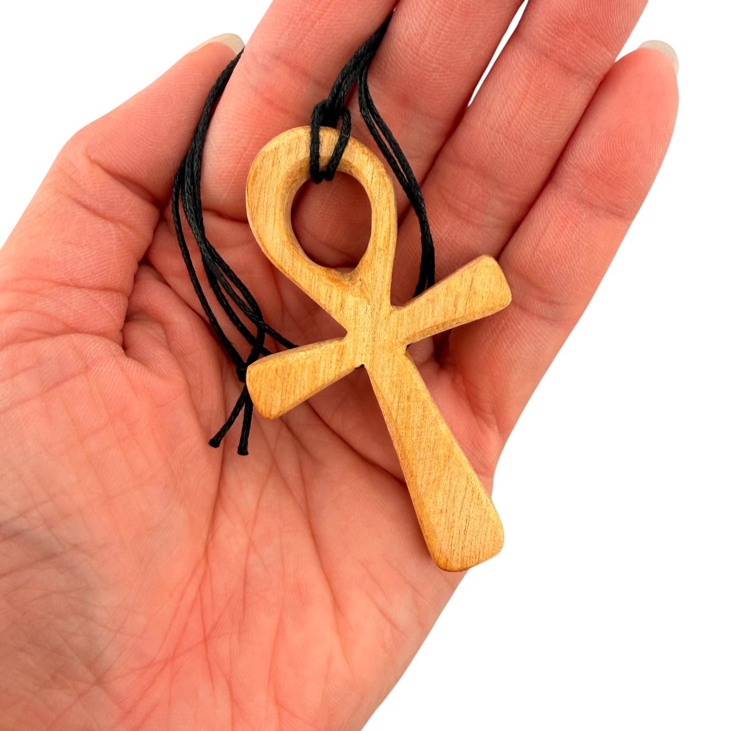 Palo Santo Hand Carved Ankh
