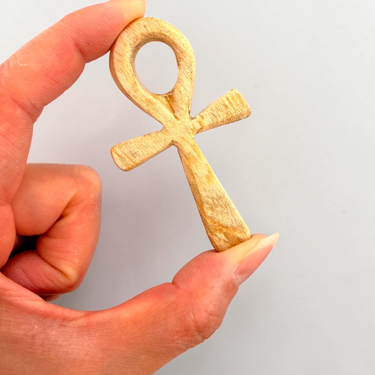 Palo Santo Hand Carved Ankh