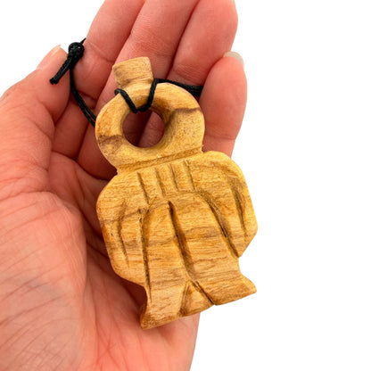 Palo Santo Hand Carved Tyet (Knot of ISIS)