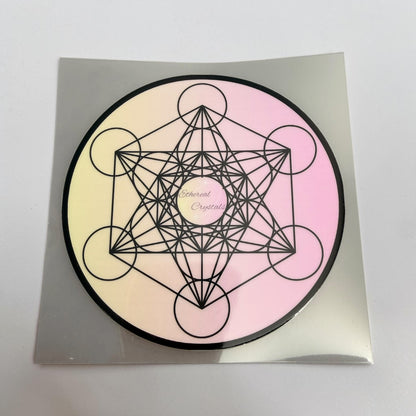 UV DTF 梅塔特隆立方體貼紙