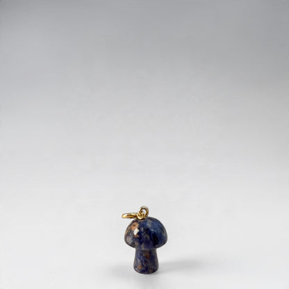 Mini Crystal Mushroom Pendant Collection