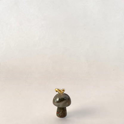 Mini Crystal Mushroom Pendant Collection
