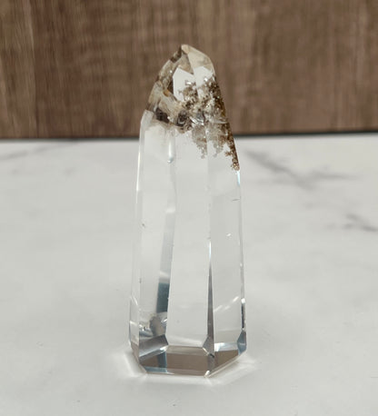 Lodolite 水晶（花園石英）塔