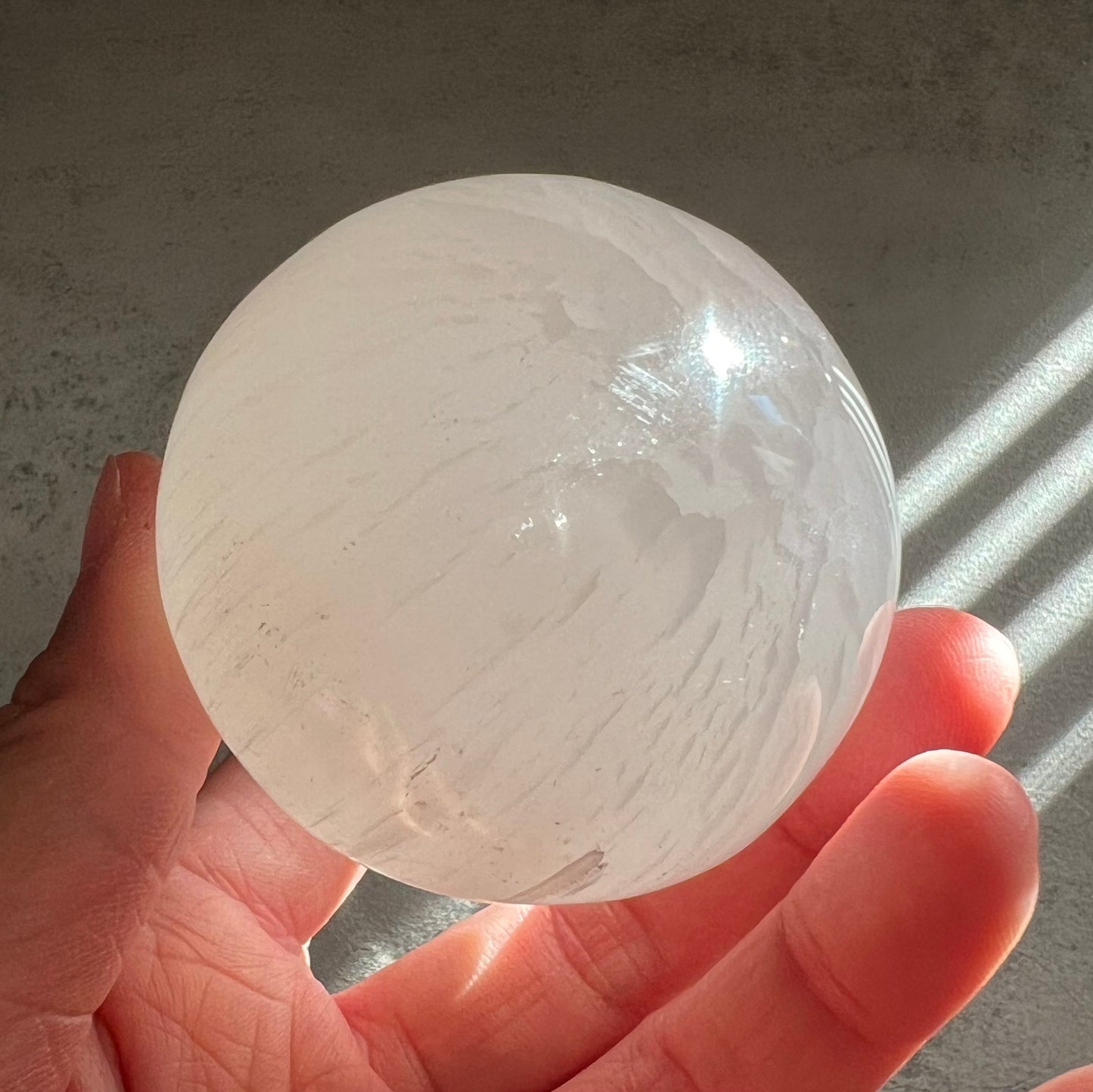 Selenite Sphere (M)