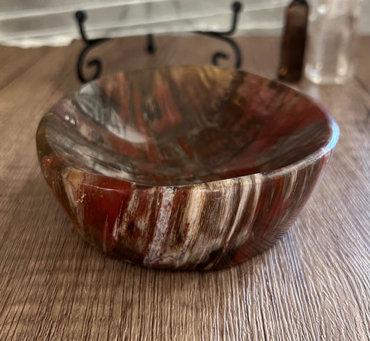 Petrified Wood Dish (M)
