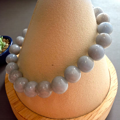 Angelite Crystal Beaded Bracelet