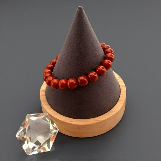 Red Jasper Beaded Bracelets
