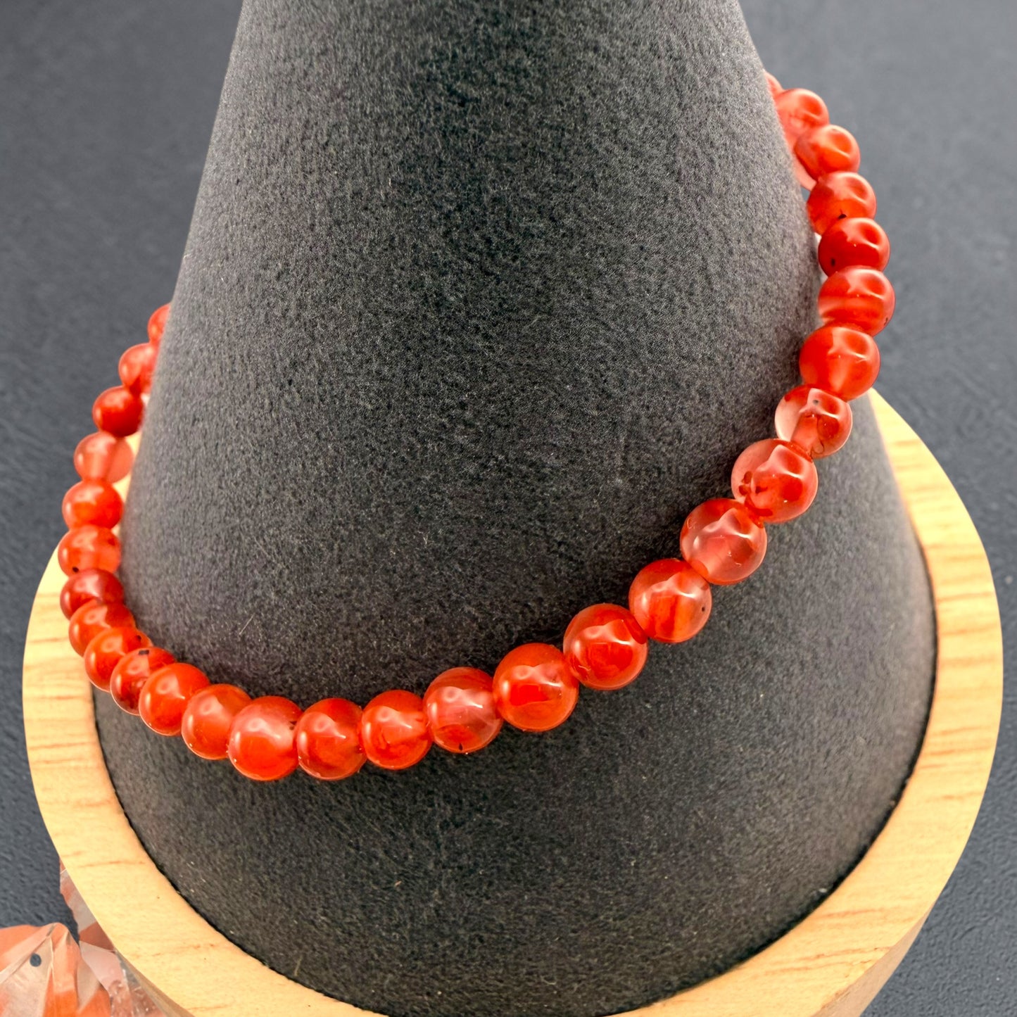 紅瑪瑙串珠手鍊