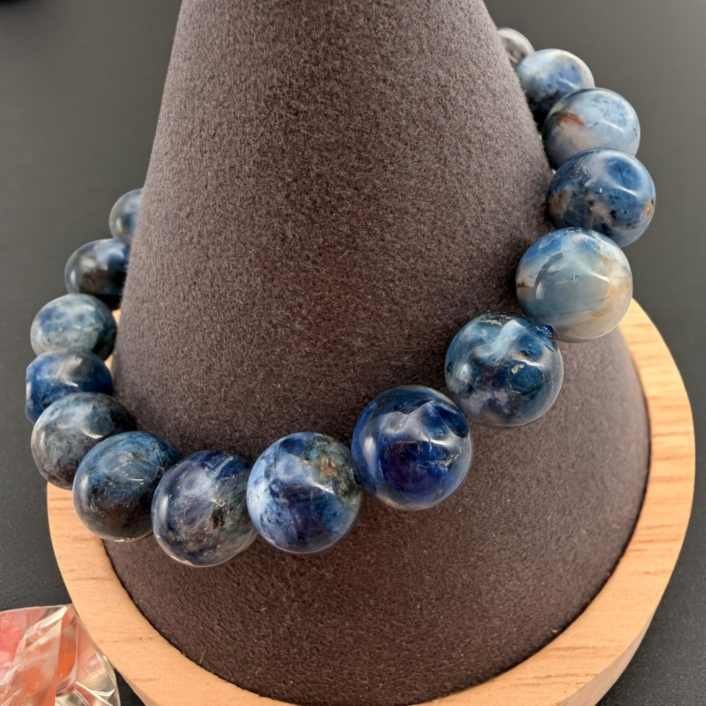 Dianite Crystal Beaded Bracelet