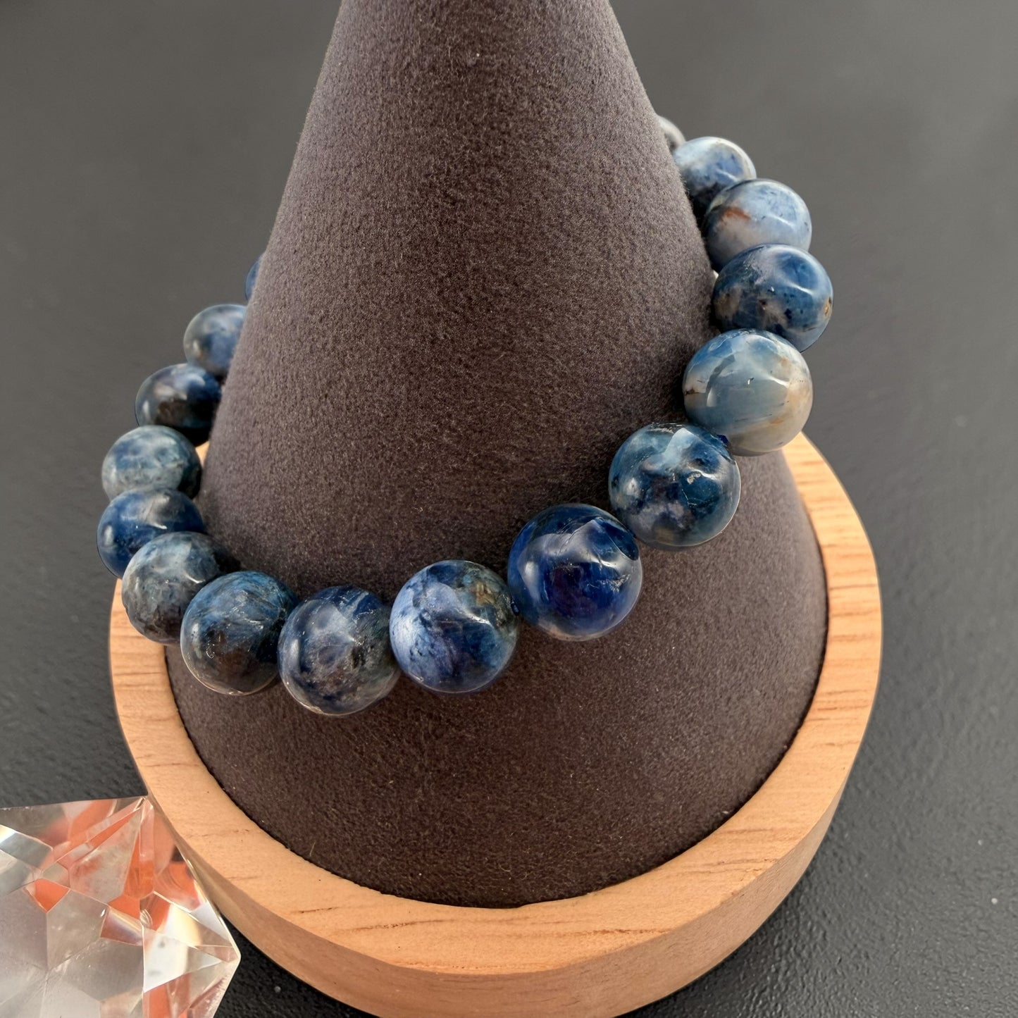 Dianite Crystal Beaded Bracelet