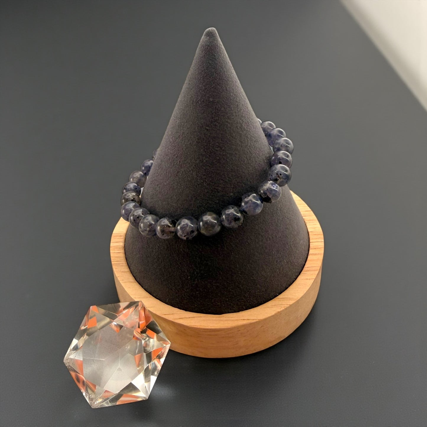 Iolite Crystal Bracelet