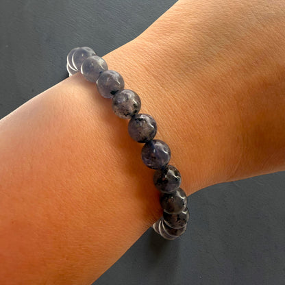 Iolite Crystal Bracelet