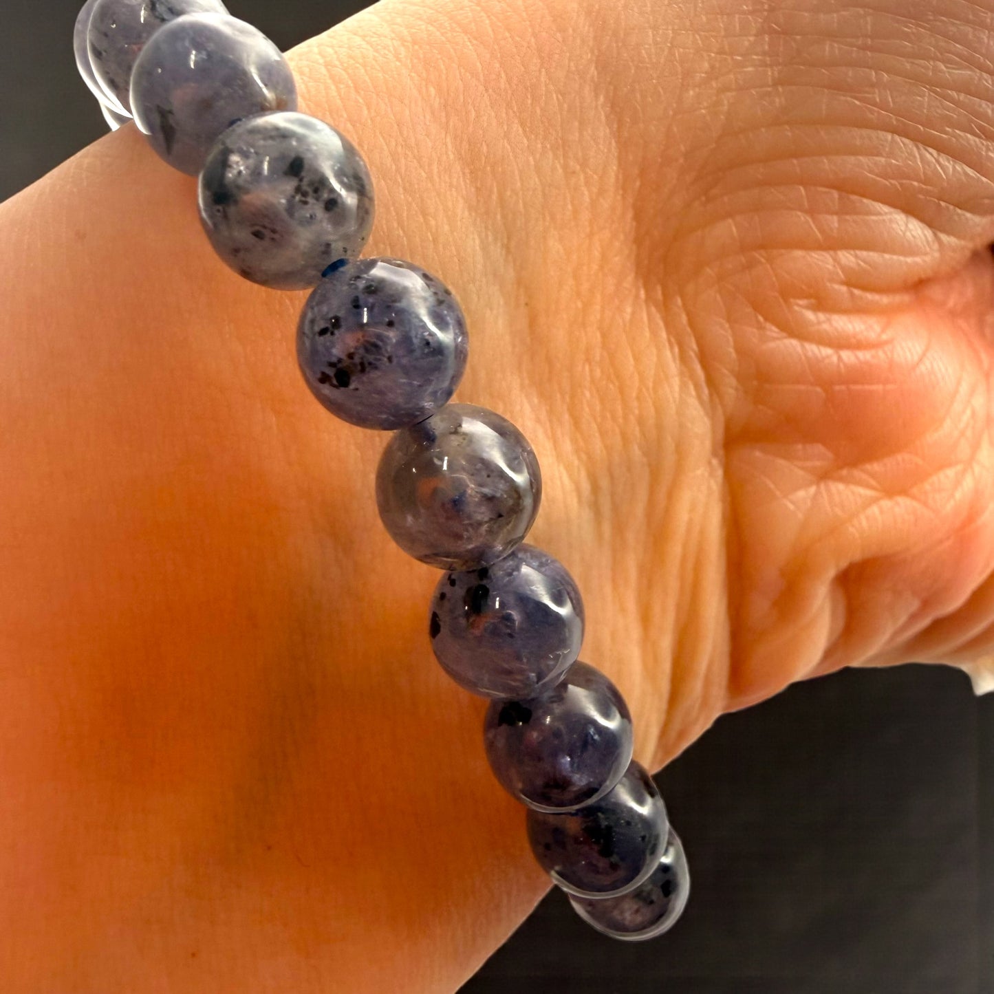 Iolite Crystal Bracelet