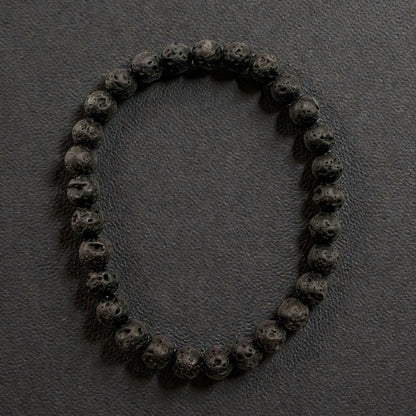 熔岩石串珠手鍊