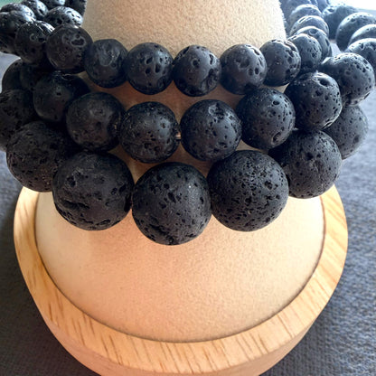 熔岩石串珠手鍊