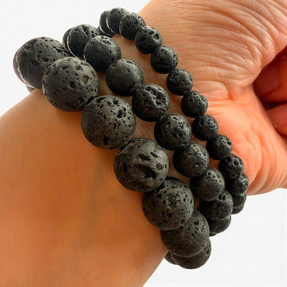 熔岩石串珠手鍊