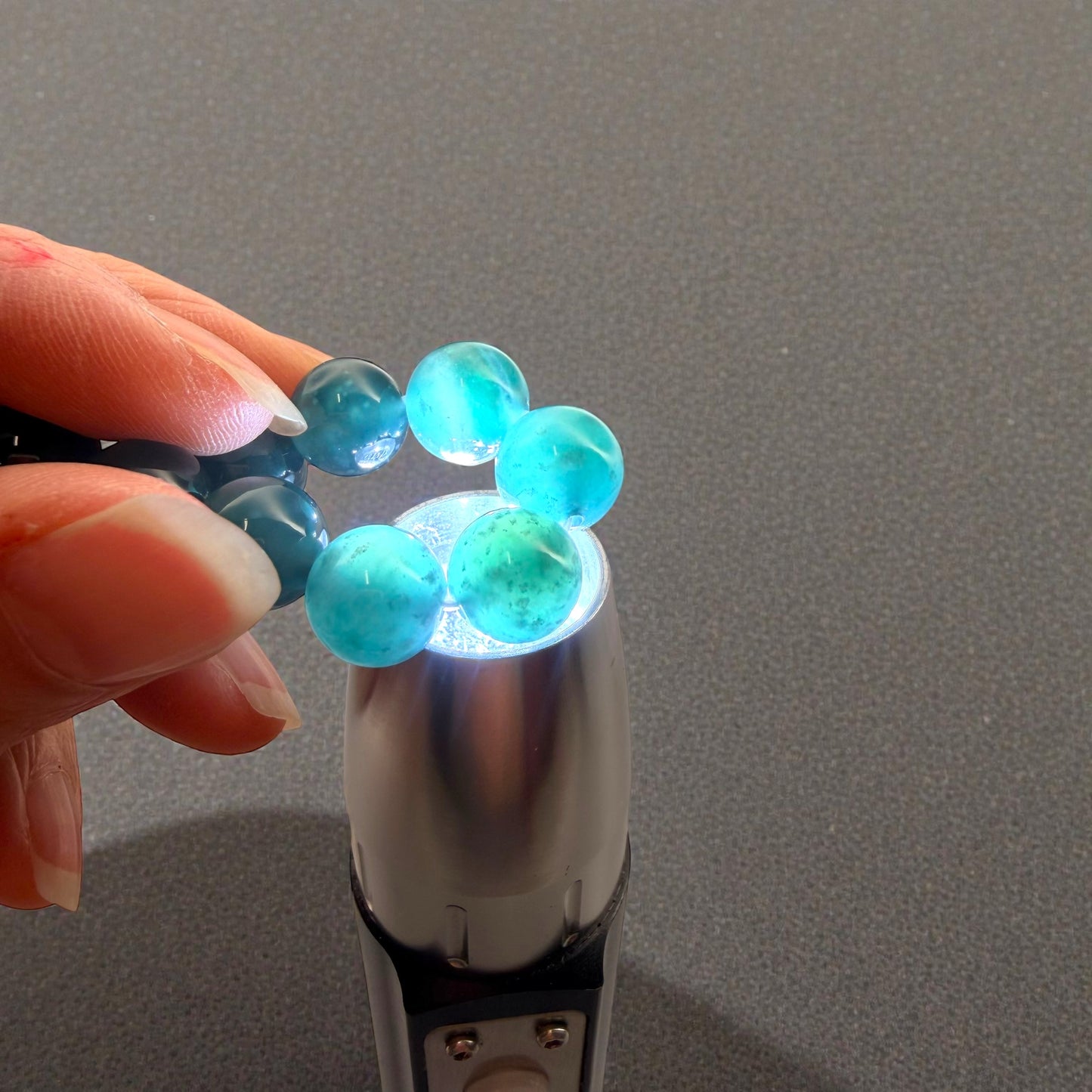 Premium Guatemalan Green Jade Beaded Bracelet