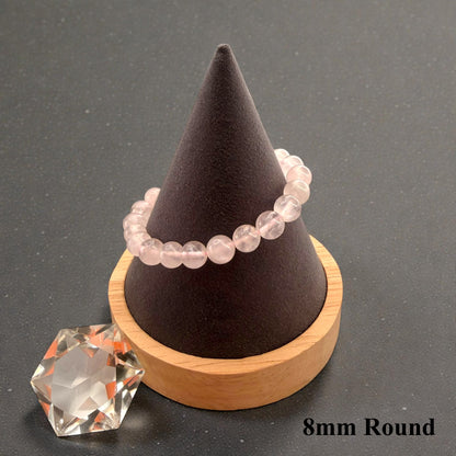 玫瑰石英串珠手鍊